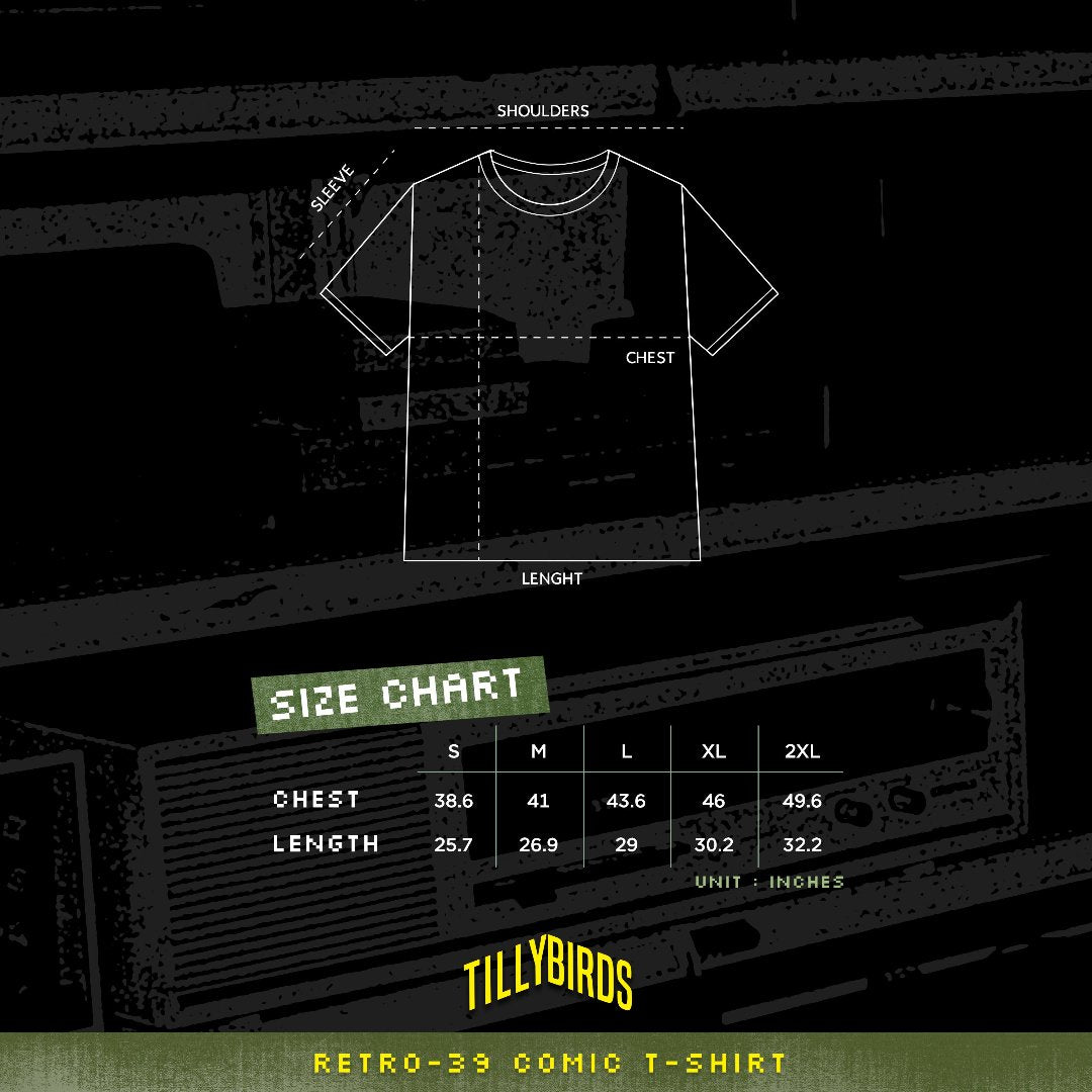 Retro-39 Comic T-shirt