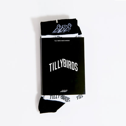 Tilly Birds Logo Socks